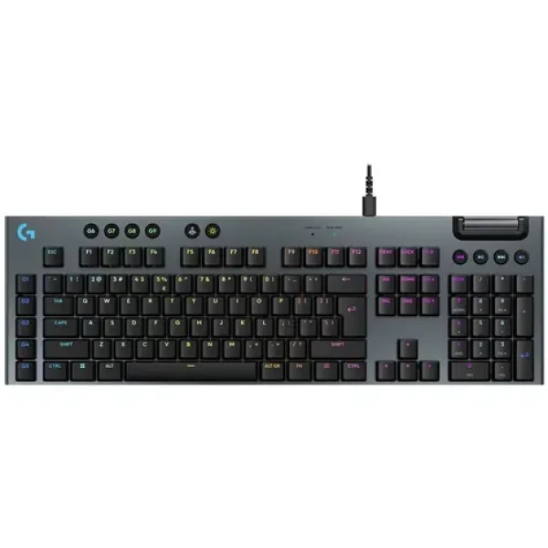 Logitech G915 X čierna / herná klávesnica / US layout / USB / RGB Lightsync (920-012942)