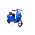 Mamido Detský elektrický skúter Retro 23 modrý
