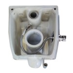 ISVEA - SENTIMENTI CLEANWASH závesná WC misa, integrovaný ventil a bidetová spŕška, Rimless, 36x51cm, biela 10ARS1010