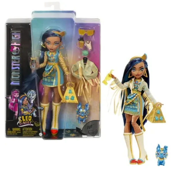 Mattel Monster High bábika monsterka - cleo