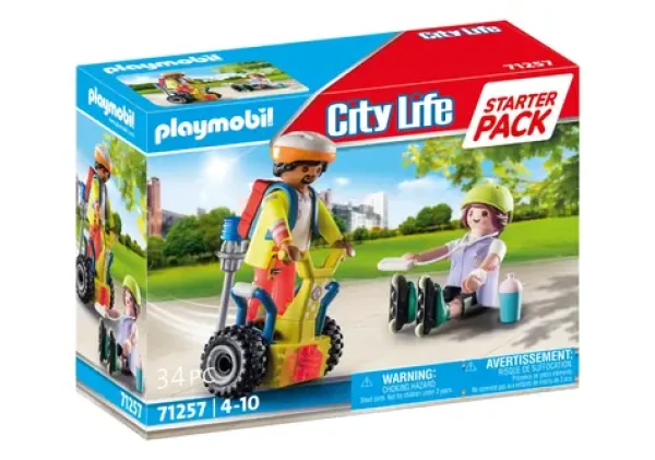 Playmobil 71257 Pack Záchranář na Segwayi