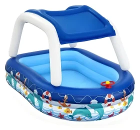 Bestway Captain Family / Nafukovací bazén rodinný / 213×155×132 cm / oválny / 282 l (102454370)