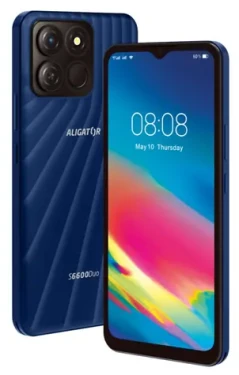 Aligator S6600 Duo 8+64GB modrá / 6.6" / 64GB / Android 12 (AS6600BE)