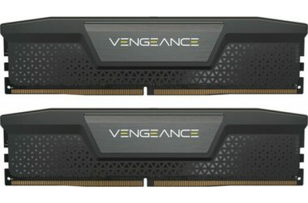 Corsair Vengeance Black 32GB (2x16GB) 5600MHz / DDR5 / PC5-44800 / CL36-36-36-76 / 1.25V / XMP3.0 / s chladičom (CMK32GX5M2B5600C36)