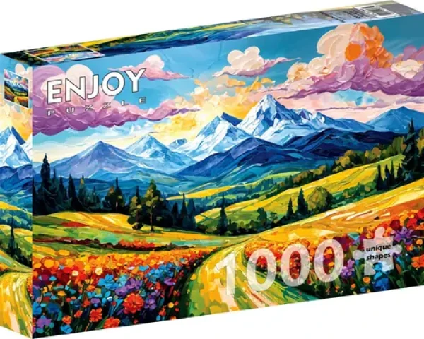 ENJOY Puzzle Kvetinové údolie