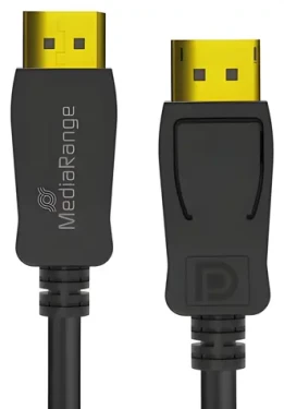 MediaRange MRCS248 2m čierna / Kábel / DisplayPort 2.1 / 40 Gbps / 8K 120Hz / HDCP 2.2 (MRCS248)