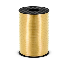 Zlatá stuha 5 mm/225 m - PartyDeco - PartyDeco