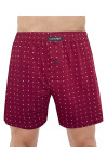 Boxerky Cornette Comfort 002/334 S-2XL kaštanové XL