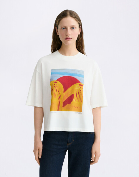 Thinking MU Yosigo Chair Lena Tee WHITE S
