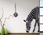 Veselá Stena Samolepka Zebra