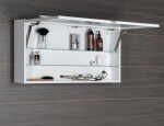 SAPHO - CLOE galérka s LED osvetlením, 100x50x18cm, biela CE100-0030