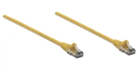 Intellinet žltá / Patch kábel / Cat6 U/UTP / RJ45-RJ45 / 10 m (343787)