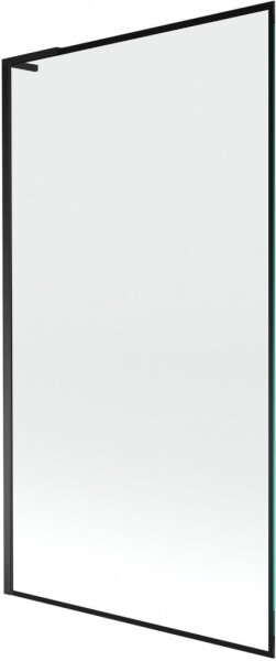 MEXEN/S - Next L vaňová zástena FIX 100 x 150, čierna vzor, čierna 895-100-000-03-70-70