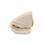 Chlapčenské barefoot plátené tenisky LONA BASICA BEIGE Y AMARILLO Biomecanisc 262190-C891 - 23