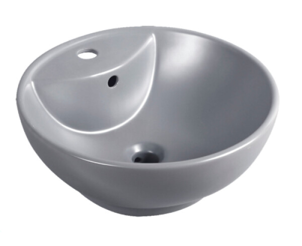 KERRA - Umývadlo na dosku KR-191 sivé polomatné 5907548113498