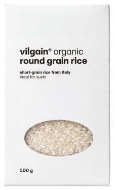 Vilgain Ryža BIO – guľatozrnná 500 g