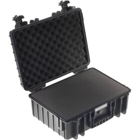 B&W Outdoor Case Type 5000 black foam 5000/B/SI