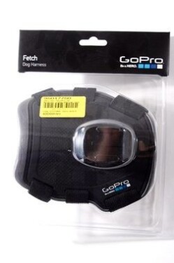 GoPro Fetch / Psí postroj / Natáčajte svet z pohľadu vášho psa / čierna (ADOGM-001)