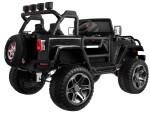 Mamido Elektrické autíčko Jeep Monster 4x4 čierne