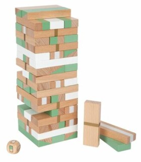 Small Foot Jenga veža Gold Edition