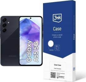 Samsung Galaxy A55 5G 8/128GB Black Enterprise Edition (SM-A556BZK) + Etui Clear Case