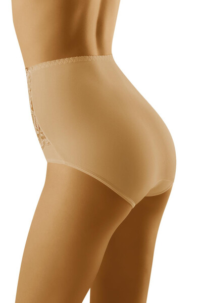Dámske nohavičky Kaja Beige - Wol-Bar XXL