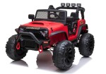 Mamido Elektrické autíčko Jeep Brothers červené 24V 2x200W