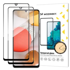 Wozinsky Ochranné tvrdené sklo 2ks pre Samsung Galaxy A42 5G / Tvrdené sklo / Full Glue / Case Friendly