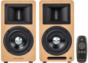 Edifier Airpulse A80 pinewood / 2.0 / reproduktory / Bluetooth / 3.5 mm jack / Optický / RMS 2x 10 + 2x 40W (A80 Pinewood)