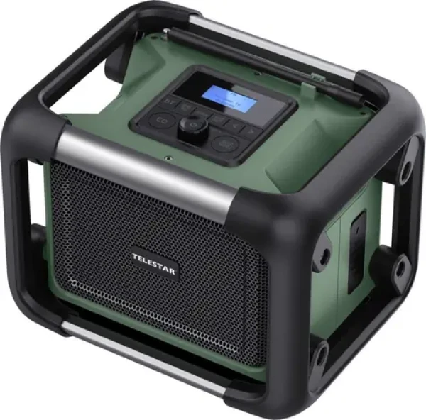 Telestar TOP OR 20 čierna / Stavebné rádio / DAB+ / FM / Bluetooth 5.3 / IPX4 / 40 W (5700003)