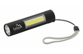 Cattara Svietidlo vreckové LED 120lm nabíjacie / CREE XP-E LED + COB LED / 3.7V 400 mAh / micro USB (13163)