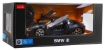 RASTAR Auto na diaľkové ovládanie R / C BMW i8 Rastar 1:14 čierne