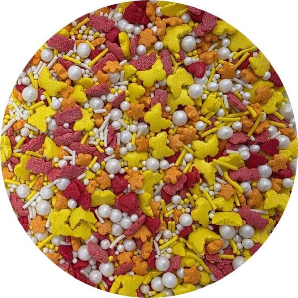 Cukrové zdobenie Jemný motýľ 80 g - I LOVE CAKES - I LOVE CAKES