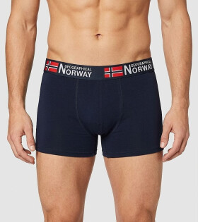 Boxerky Geographical Norway GN-05 A3 černá-šedá-navy XXL