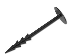 Plastový kotviaci kolík – Geopin Plastic - dĺžka 18 cm, 100 kolíkov v balení