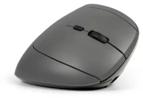 BakkerElkhuizen MidWay sivá, pravá / Vertikálna myš / Bluetooth 5.2 / bezdrôtová / 7 tlačidiel / 2400 DPI (BNEMW3MVMR)