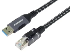 Aten adaptér USB 3.2 na LAN RJ45 / Sieťový adaptér / Gigabit Ethernet / 1 m (T99kunet1)