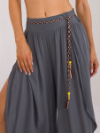 Dámske nohavice TW SP BI 81378.24P Dark grey - Och Bella M tmavě šedá