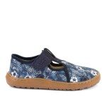 Chlapčenské plátené barefoot prezuvky CANVAS T-BAR BLUE Froddo G1700439-5 - 31