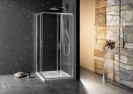 GELCO - SIGMA SIMPLY štvorcová sprchová zástena 1100x1100 rohový vstup, číre sklo GS2111-01