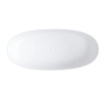 OMNIRES - NEO M+ voľne stojaca vaňa, 158 x 72 cm biela mat /BM/ NEO158WWBM