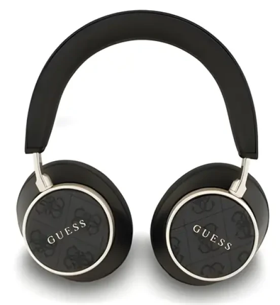 Guess PU Leather 4G Classic Logo čierna / Bezdrôtové slúchadlá / do uší / ENC / PU koža (57983126943)