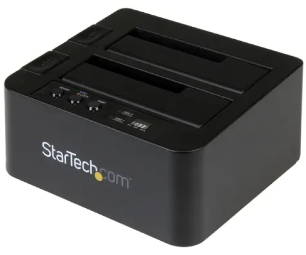 StarTech Duplikátor diskov čierna / Duplikátor disku / USB 3.1 / 2,5 "a 3,5" SATA HDD/SSD (SDOCK2U313R)