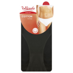 Dámske nohavičky COTTON MINISLIP - BELLINDA - Black S