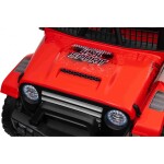 Mamido Mamido Elektrické autíčko OFF ROAD EXTREME 4x4 červené 24V | 200W | 50 kg | EVA | LED | 2,4 Ghz | ECO koža
