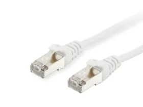 Equip 3 m biela / Patch kábel / Cat6a S/FTP / RJ45-RJ45 / PoE+ / LSZH (606005)