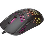 Marvo M399 čierna / herná optická myš / 6400 DPI / RGB / USB / 1.5m (M399)