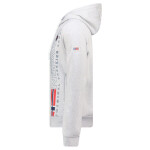 Geografické Nórsko Fogora DB 100 M WZ3066H/GN-Gray sieťovaná mikina XL
