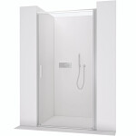 CERANO - Sprchové otočné dvere Porte L/P - 8 mm - chróm, transparentné sklo - 100x195 CER-413480