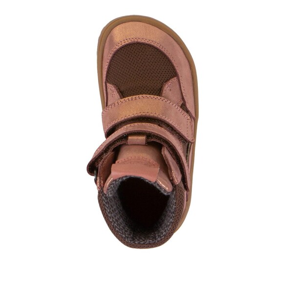 Dievčenské zimné barefoot topánky TEX WINTER TL Pink/Gold Froddo G3160247-8T - 35